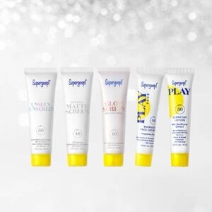 Supergoop! Suncare Set - Lotion & Sunscreen - Minis - new